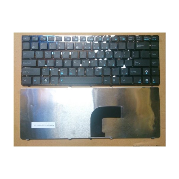 Bàn phím laptop Asus A43 A43S K43 K43S – A43S (CÁP CONG PHẢI)